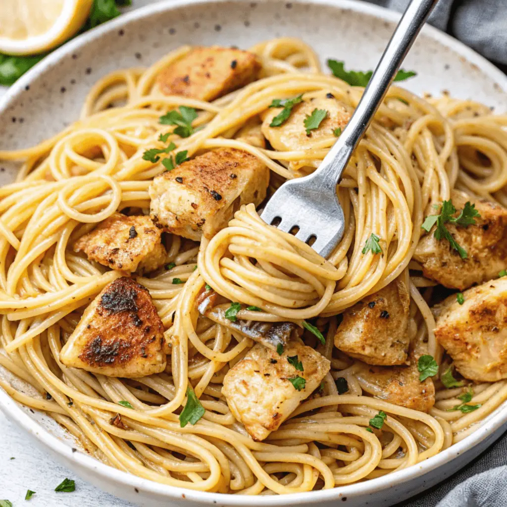 Cowboy Butte Chicken Linguine