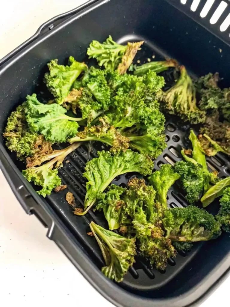 How to Make Air Fried Kale Chips