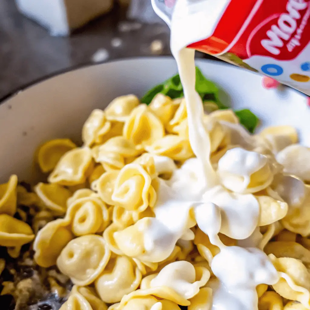 Philly Cheesesteak Tortellini is creamy, cheesy, and hearty, featuring tender steak, vibrant peppers, onions, and cheese-filled tortellini. This easy main dish comes together in just 20 minutes using simple, convenient ingredients!