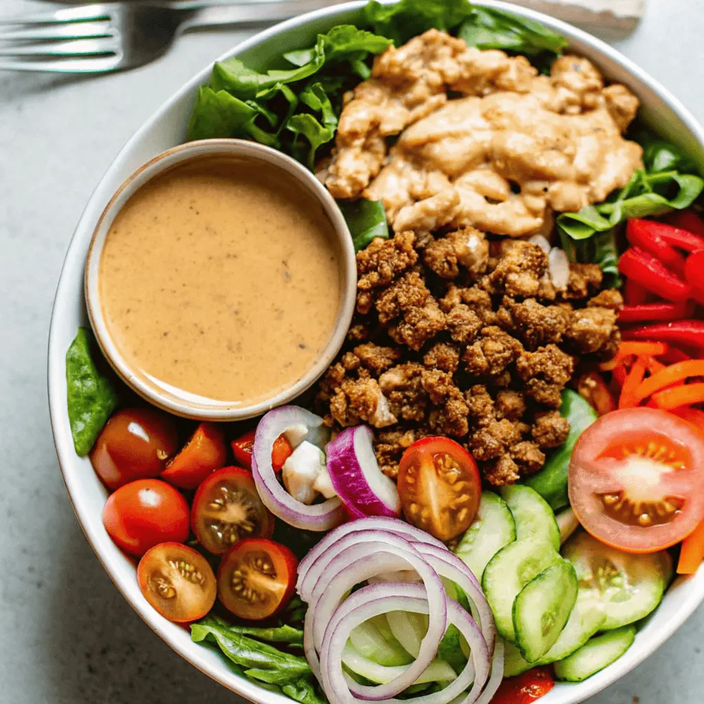 Burger Bowl Recipe