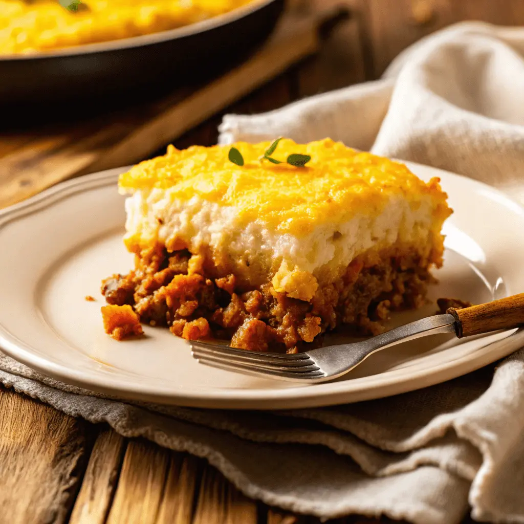 cowboy meatloaf casserole