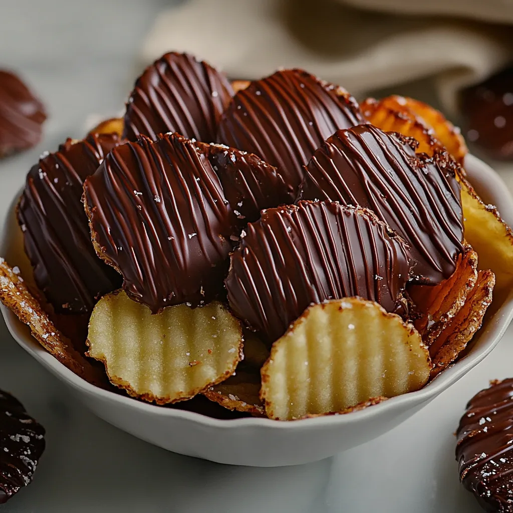 Chocolate Covered Potato Chips Recipe