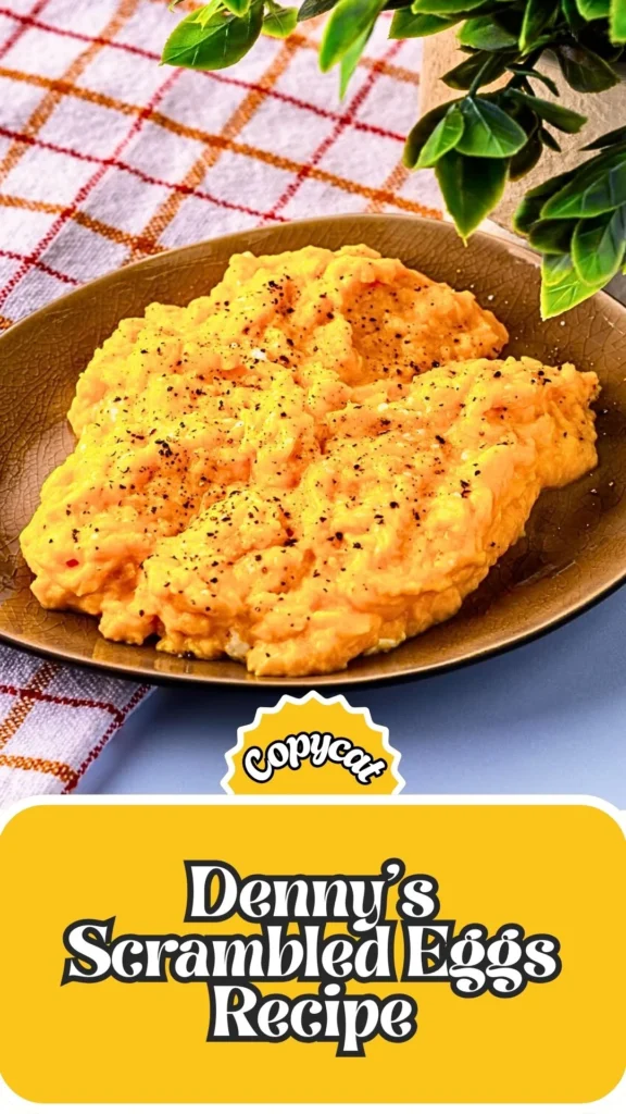 Copycat Denny’s Scrambled Eggs Recipe