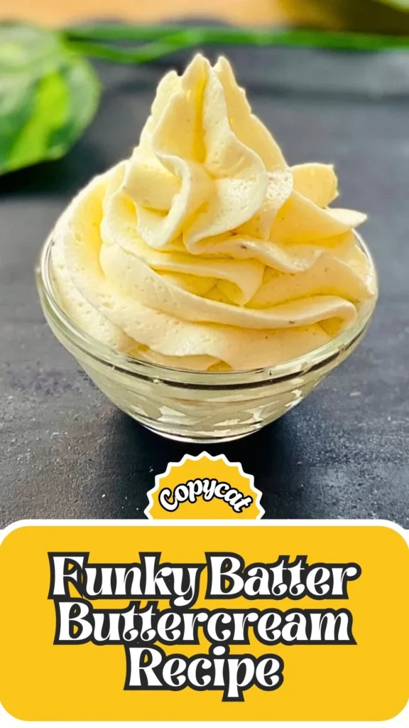 Copycat Funky Batter Buttercream Recipe