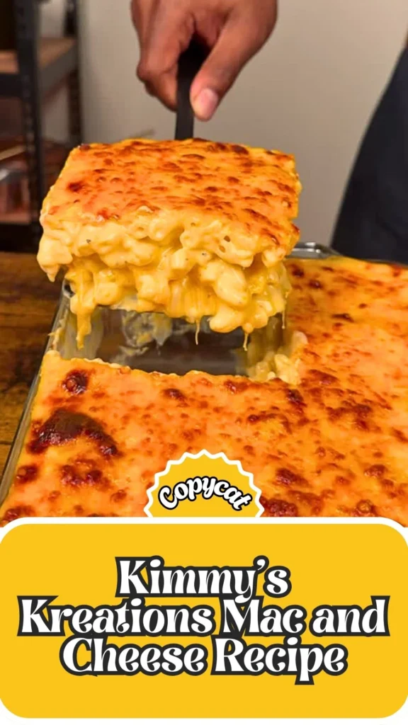 Copycat Kimmy's Kreations Mac and Cheese Recipe
