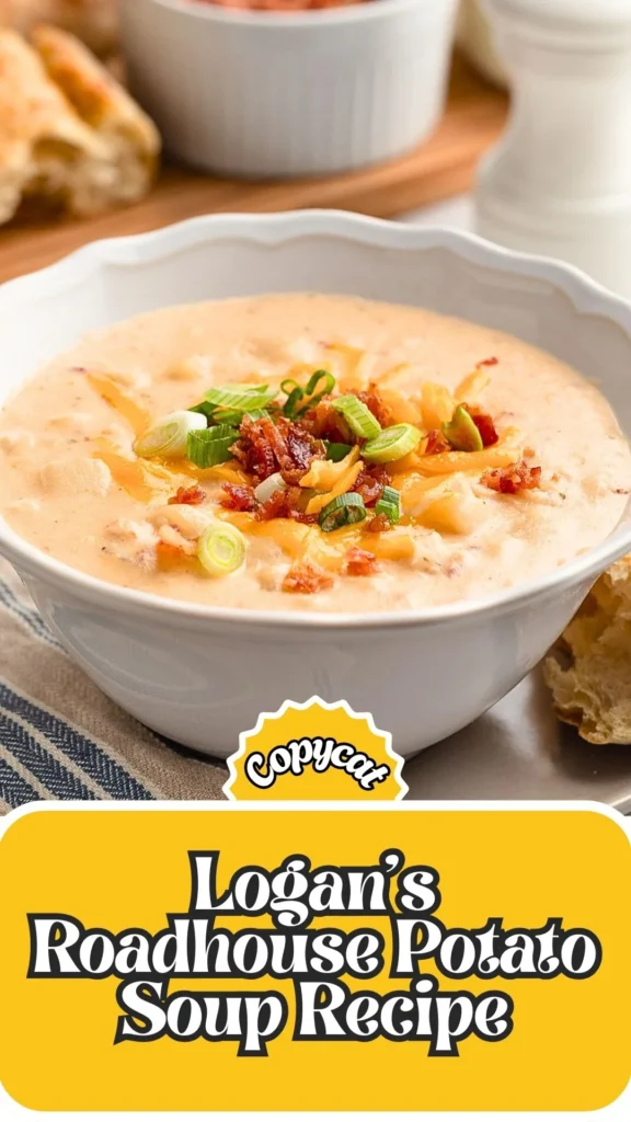 Copycat Logan's Roadhouse Potato Soup Recipe