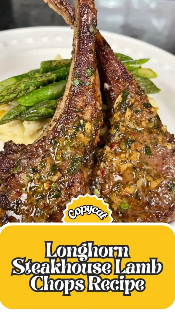 Copycat Longhorn Steakhouse Lamb Chops Recipe