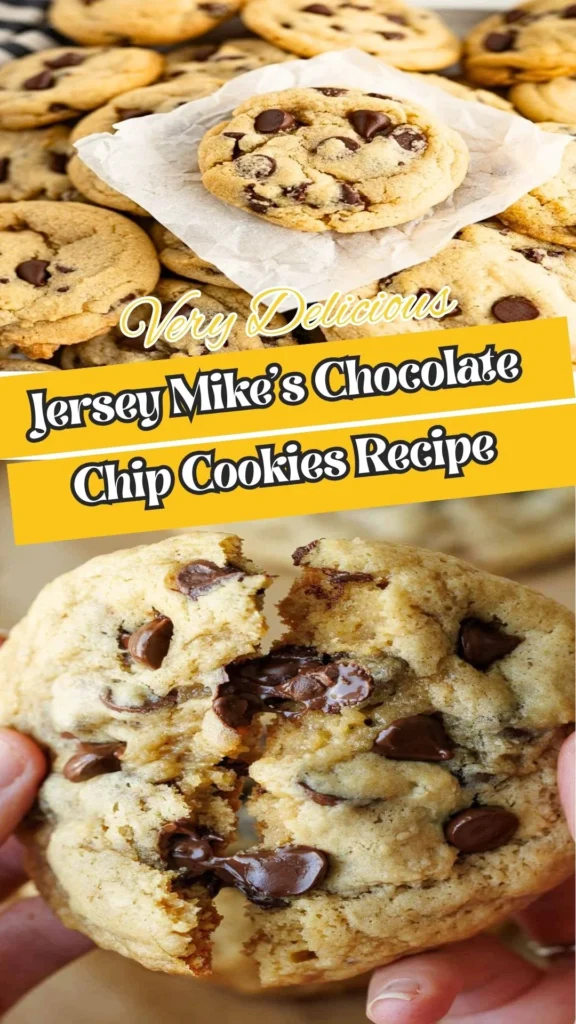 Jersey Mike’s Chocolate Chip Cookies