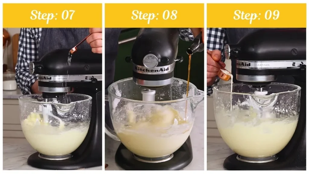 Preparing the Funky Batter Buttercream