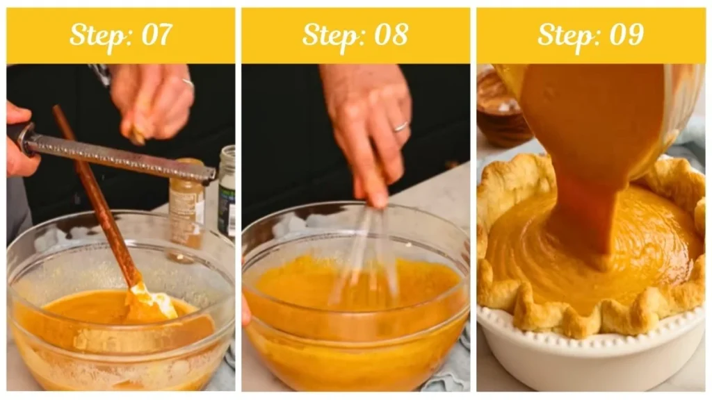 Preparing the Kimmy Kreations Sweet Potato Pie