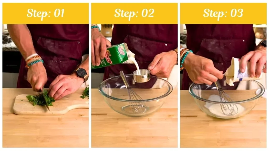 Step by Step Applebee’s Ranch Recipe