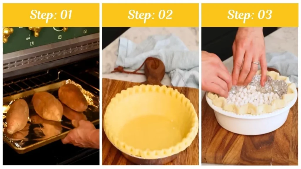 Step by Step Kimmy Kreations Sweet Potato Pie Recipe