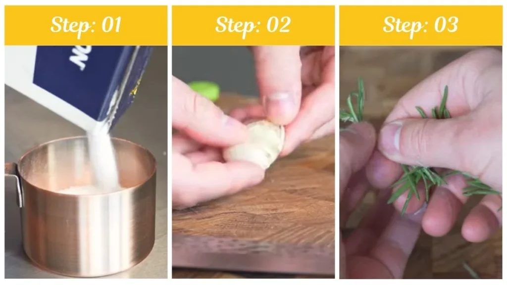 Step by Step That Dude Can Cook Rosemary Salt Recipe