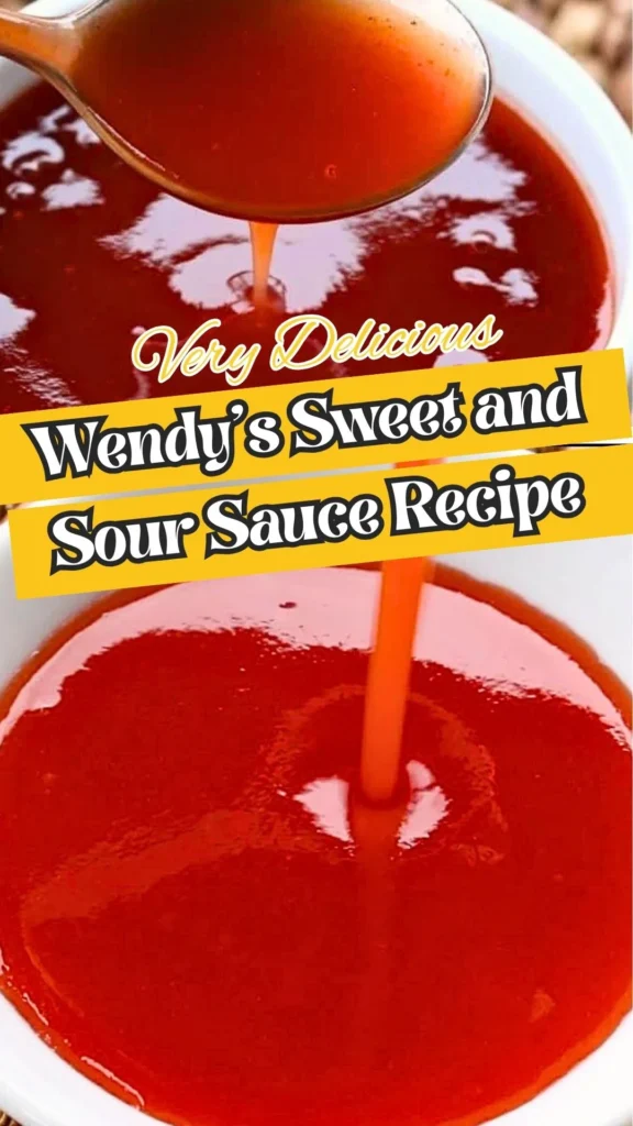 Wendy's Sweet and Sour Sauce