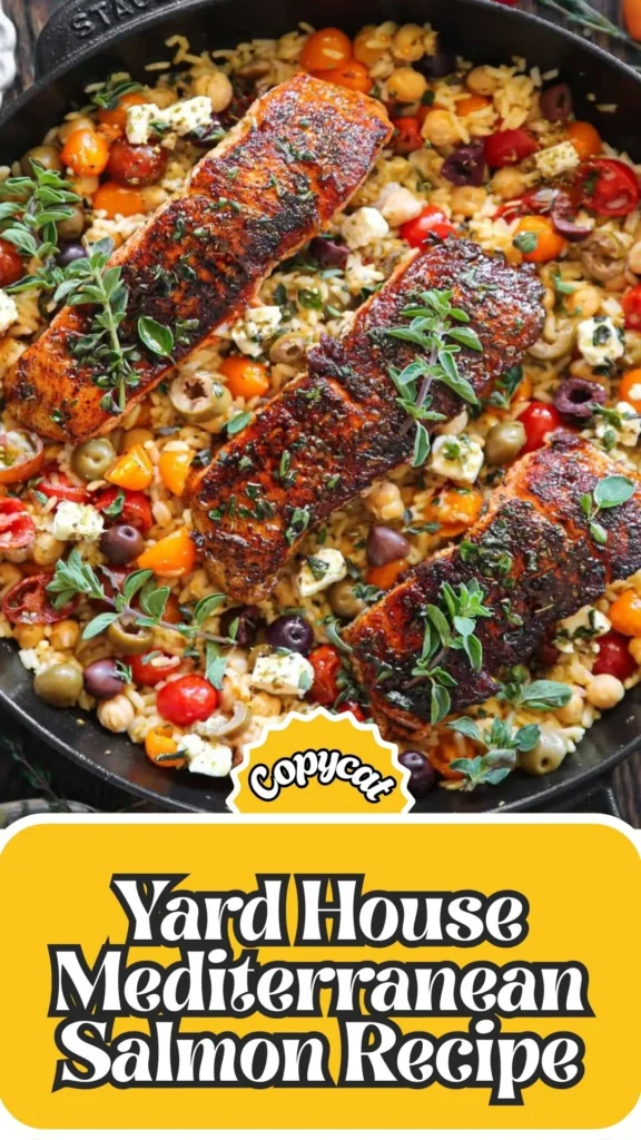 Copycat Yard House Mediterranean Salmon Recipe
