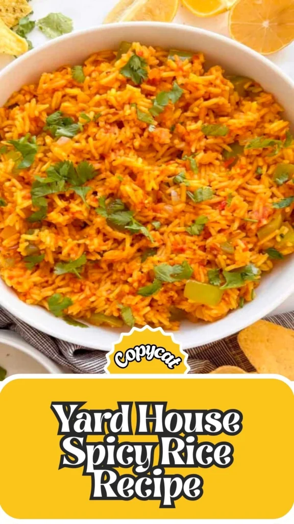 Copycat Yard House Spicy Rice Recipe