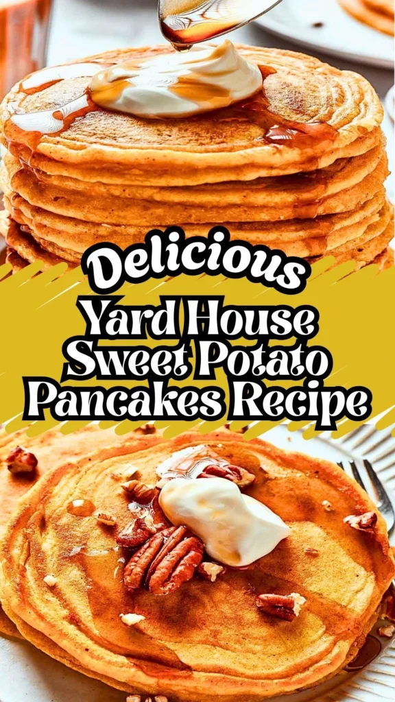 Delicious Recipe of Yard House Sweet Potato Pancakes