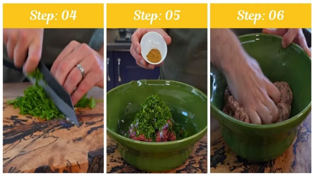 How to Make Yard House Lamb Burger