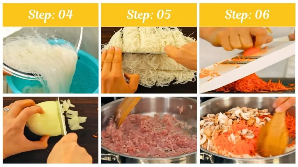 How to Make Yard House Moo Shu Egg Rolls