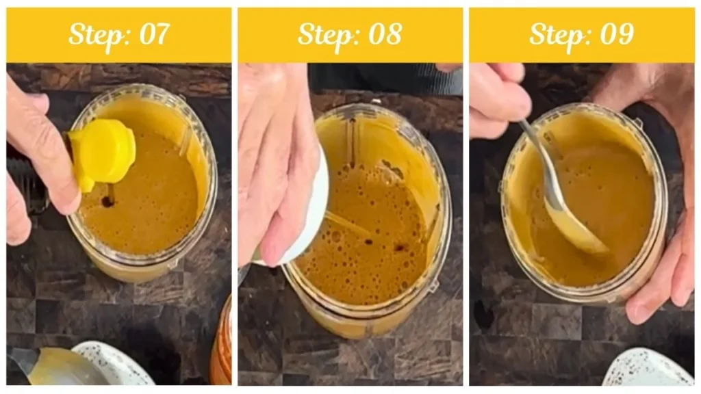 Preparing the Yard House Soy Vinaigrette