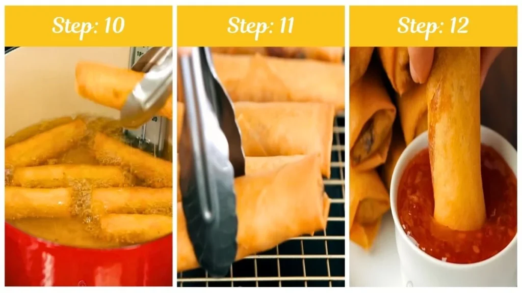 Recipe by Yard House Moo Shu Egg Rolls