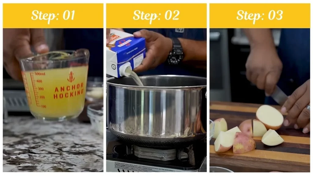 Step by Step Yard House Mashed Potatoes Recipe