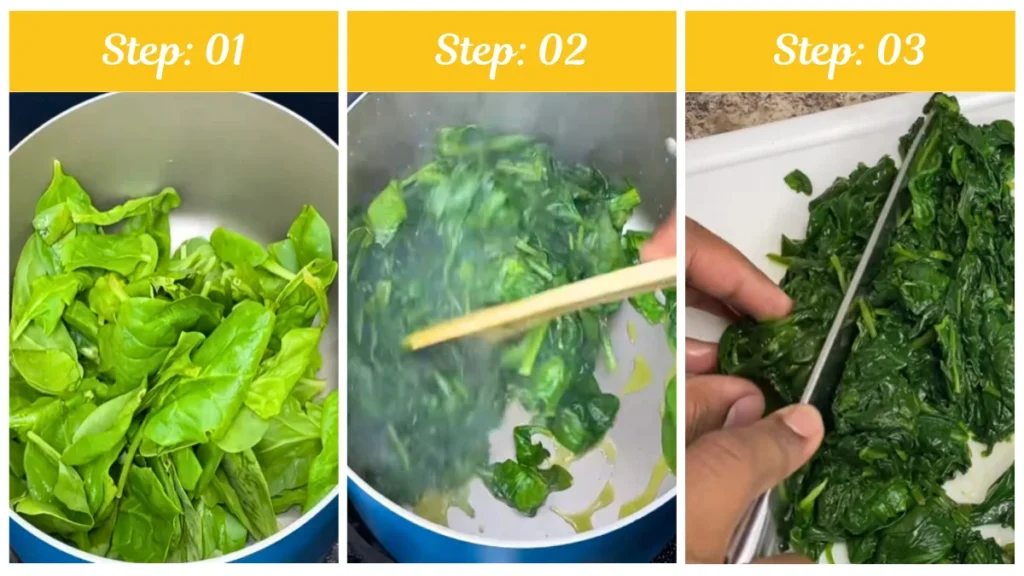 Step by Step Yard House Spinach Cheese Dip Recipe