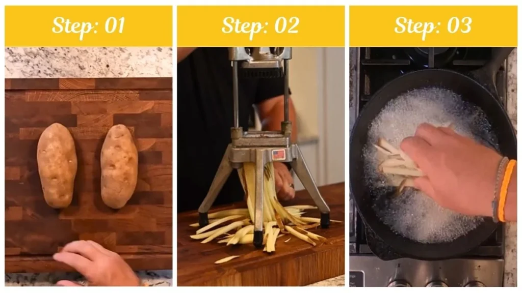 Step by Step Yard House Truffle Fries Recipe