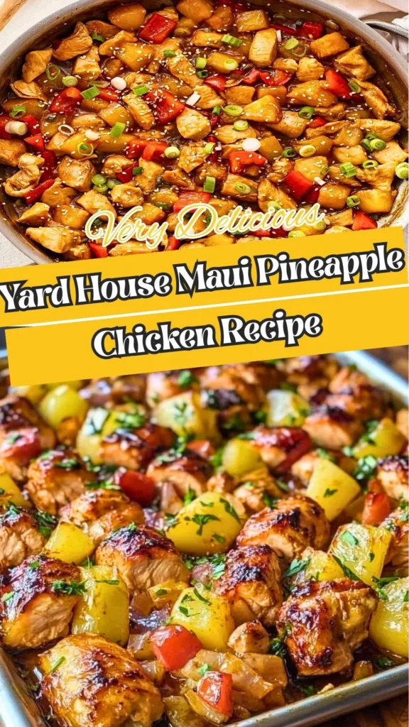 Yard House Maui Pineapple Chicken