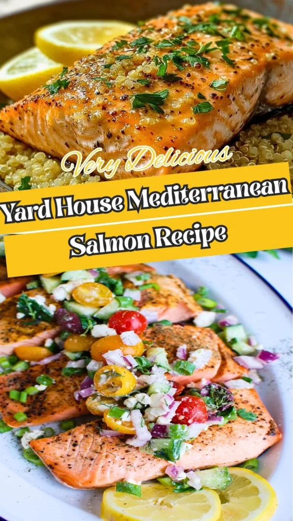 Yard House Mediterranean Salmon