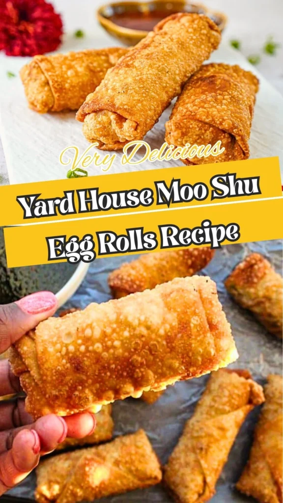 Yard House Moo Shu Egg Rolls